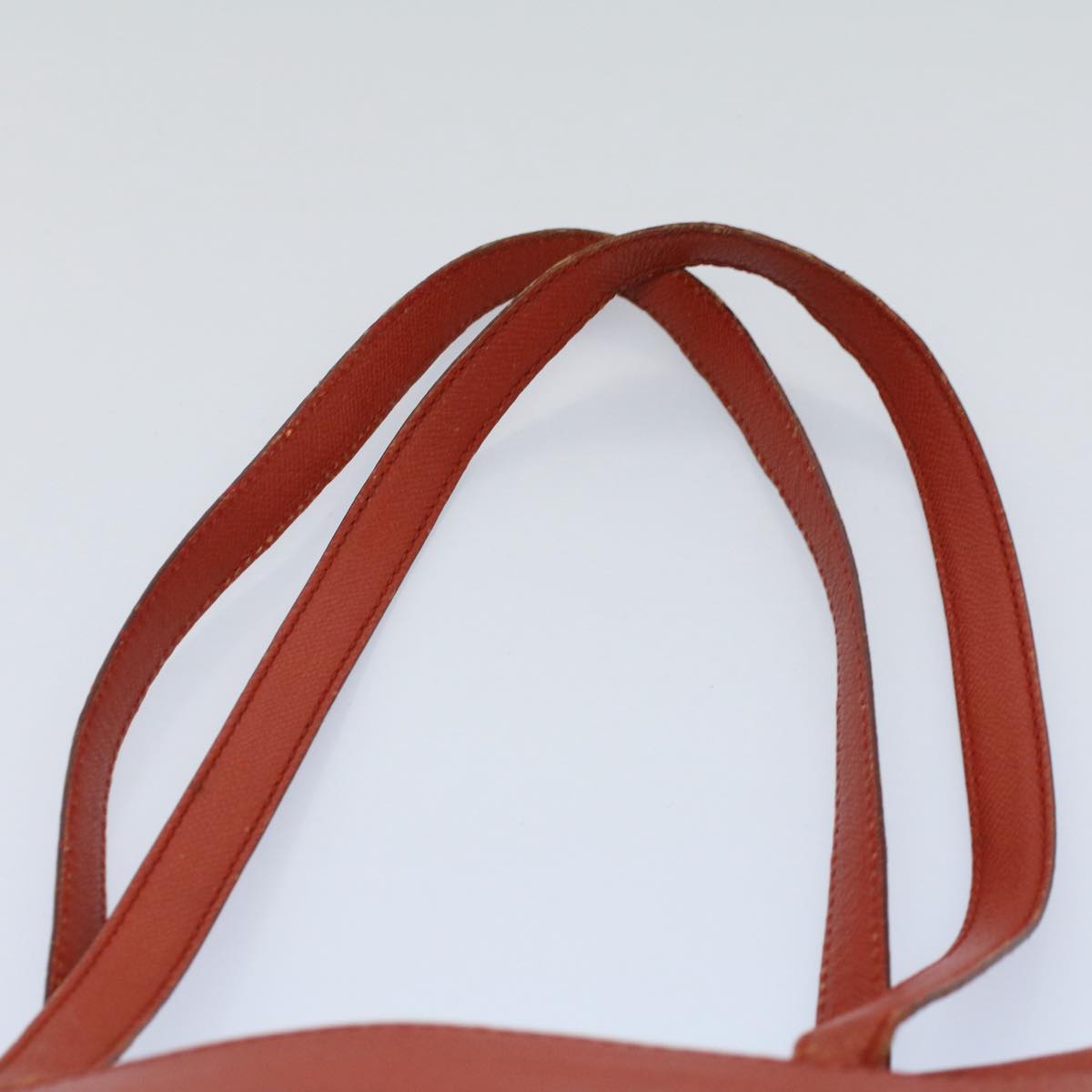 CHANEL Shoulder Bag Leather Orange CC bs8843