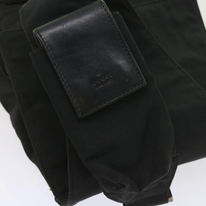 GUCCI Backpack Canvas Black 019 0325 002113  bs9463