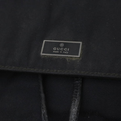 GUCCI Backpack Canvas Black 019 0325 002113  bs9463