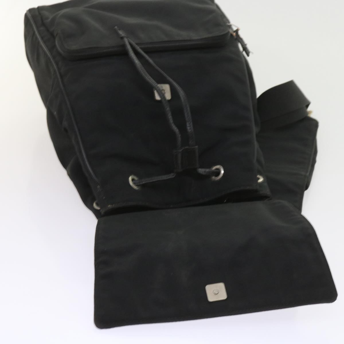 GUCCI Backpack Canvas Black 019 0325 002113  bs9463