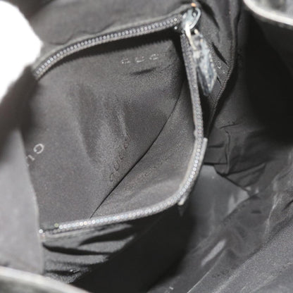 GUCCI Backpack Canvas Black 019 0325 002113  bs9463