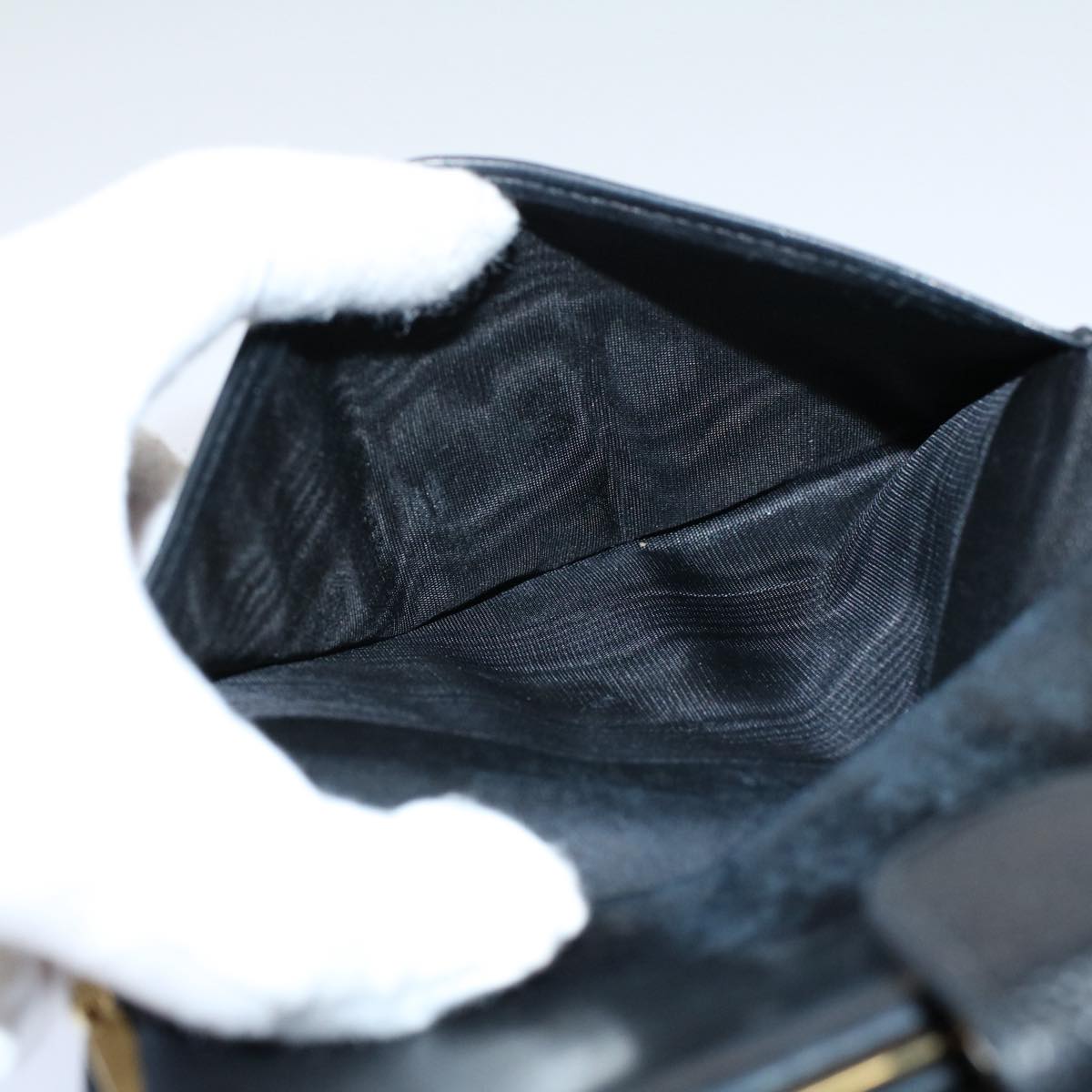 CHANEL Wallet Caviar Skin Black CC bs9539