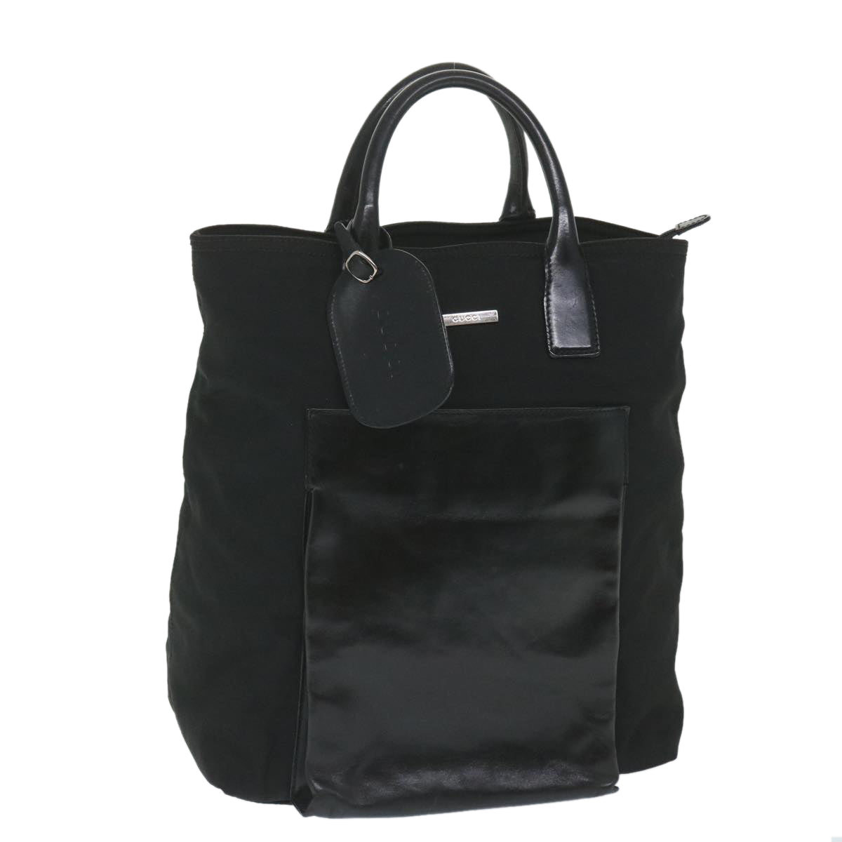 GUCCI Tote Bag Canvas Black 019 2020 0528 06  bs9607