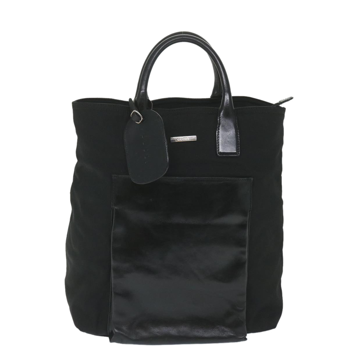 GUCCI Tote Bag Canvas Black 019 2020 0528 06  bs9607