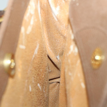 GUCCI Bamboo Hand Bag Suede Brown 082 2853 0260 0  bs9787