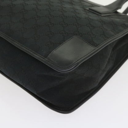 GUCCI GG Canvas Tote Bag Black 000 0855 002112  bs9819