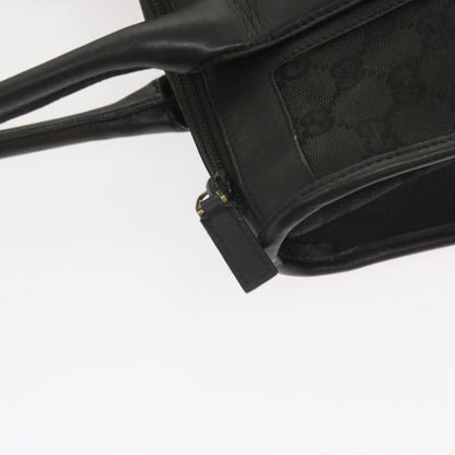 GUCCI GG Canvas Tote Bag Black 000 0855 002112  bs9819