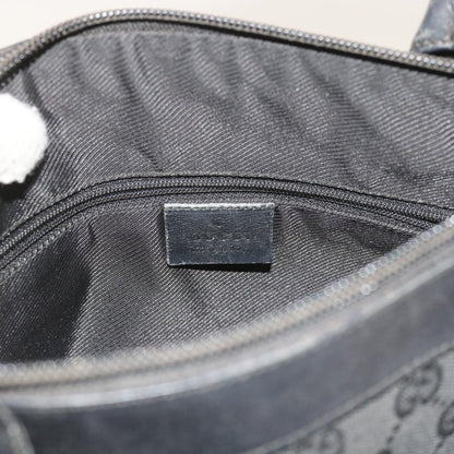 GUCCI GG Canvas Tote Bag Black 000 0855 002112  bs9819