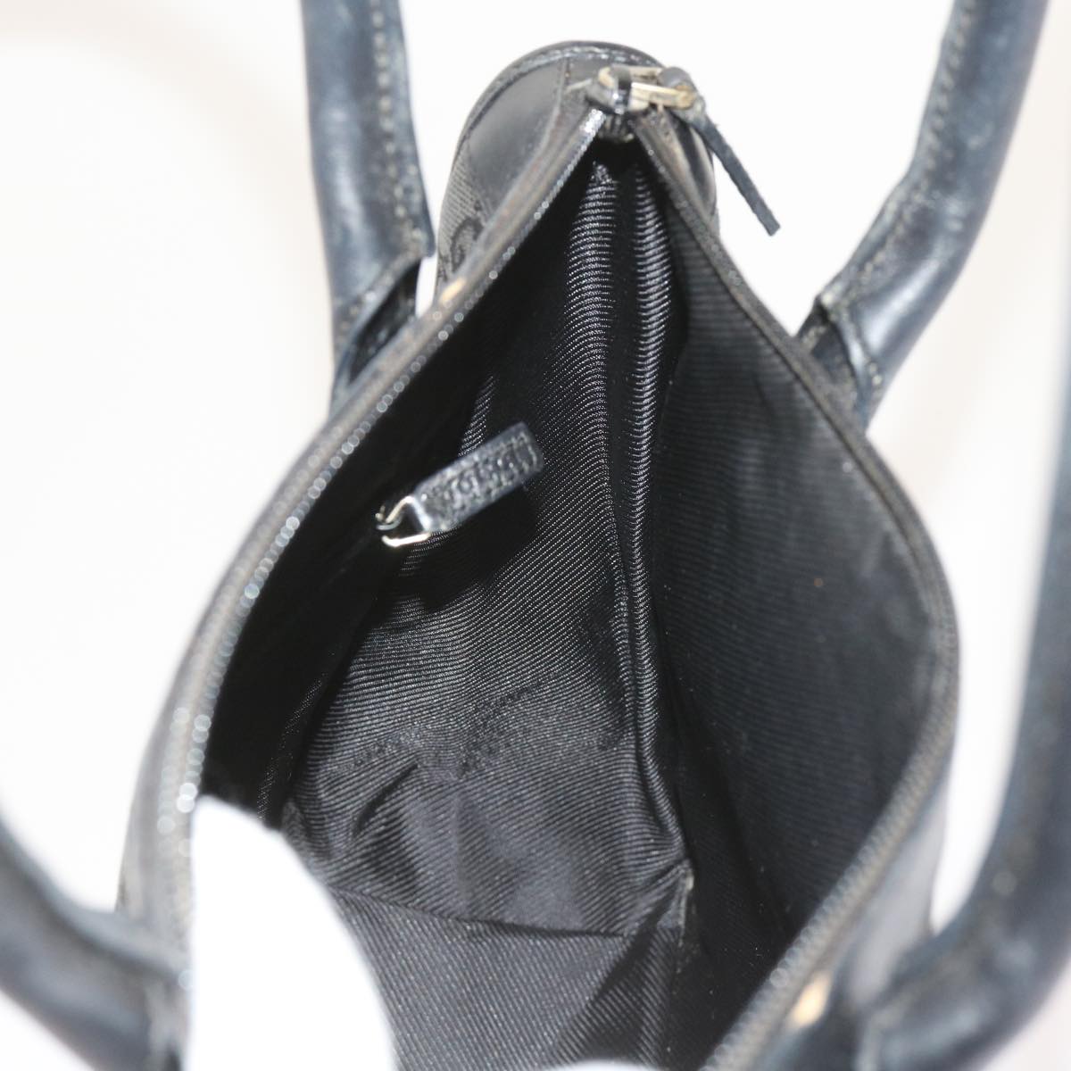 GUCCI GG Canvas Tote Bag Black 000 0855 002112  bs9819