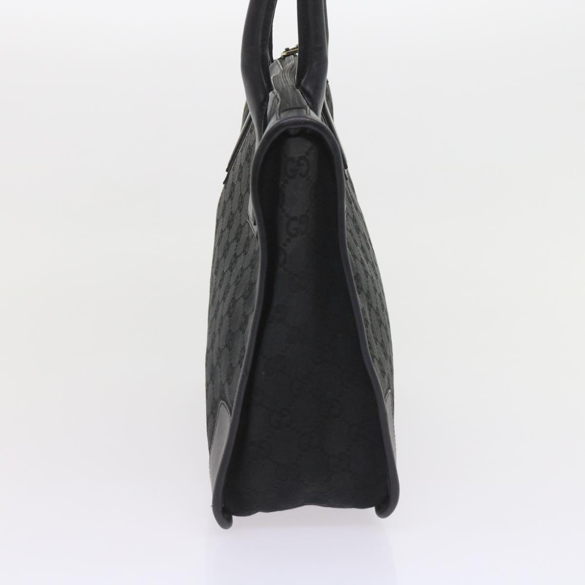 GUCCI GG Canvas Tote Bag Black 000 0855 002112  bs9819