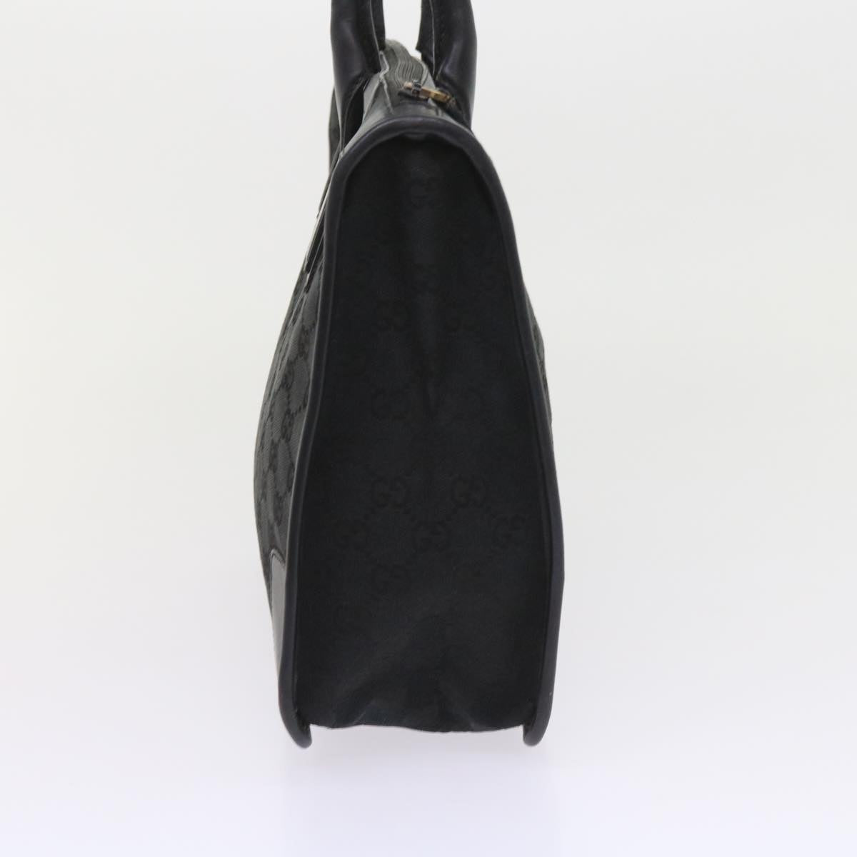 GUCCI GG Canvas Tote Bag Black 000 0855 002112  bs9819