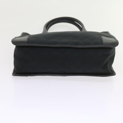 GUCCI GG Canvas Tote Bag Black 000 0855 002112  bs9819