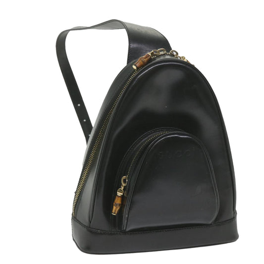 GUCCI Body Bag Leather Black 003 3444 0027  bs9919