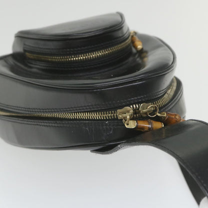 GUCCI Body Bag Leather Black 003 3444 0027  bs9919