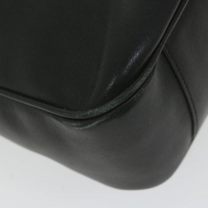 GUCCI Bamboo Shoulder Bag Leather 2way Black 001 1638  bs9938