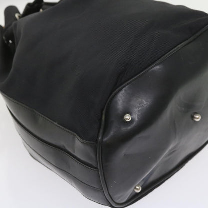 GUCCI Bamboo Shoulder Bag Nylon 2way Black  bs9976