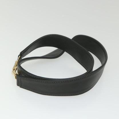 GUCCI Bamboo Shoulder Bag Leather 2way Black  bs9978