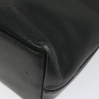 GUCCI Bamboo Shoulder Bag Leather Black 001 2058 1880 0  bs9981