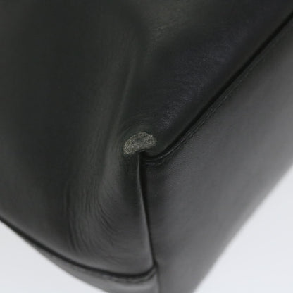 GUCCI Bamboo Shoulder Bag Leather Black 001 2058 1880 0  bs9981