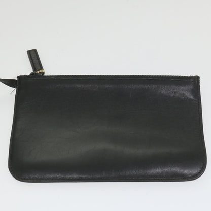 GUCCI Bamboo Shoulder Bag Leather Black 001 2058 1880 0  bs9981