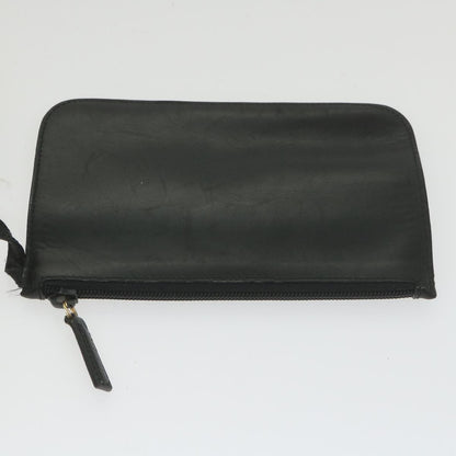 GUCCI Bamboo Shoulder Bag Leather Black 001 2058 1880 0  bs9981