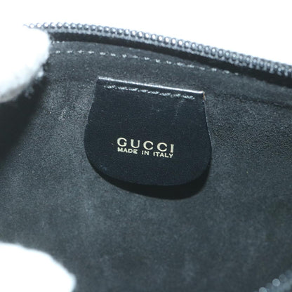 GUCCI Bamboo Shoulder Bag Leather Black 001 2058 1880 0  bs9981