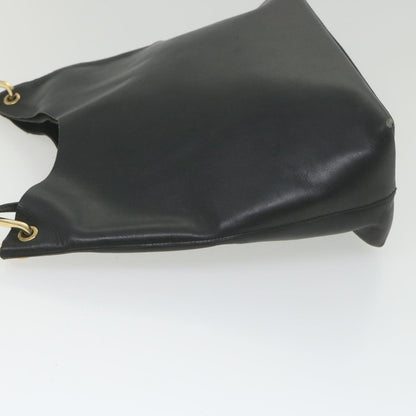 GUCCI Bamboo Shoulder Bag Leather Black 001 2058 1880 0  bs9981