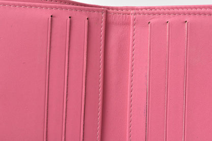 Chanel Caviar Skin Bifold Wallet Rose/Purple