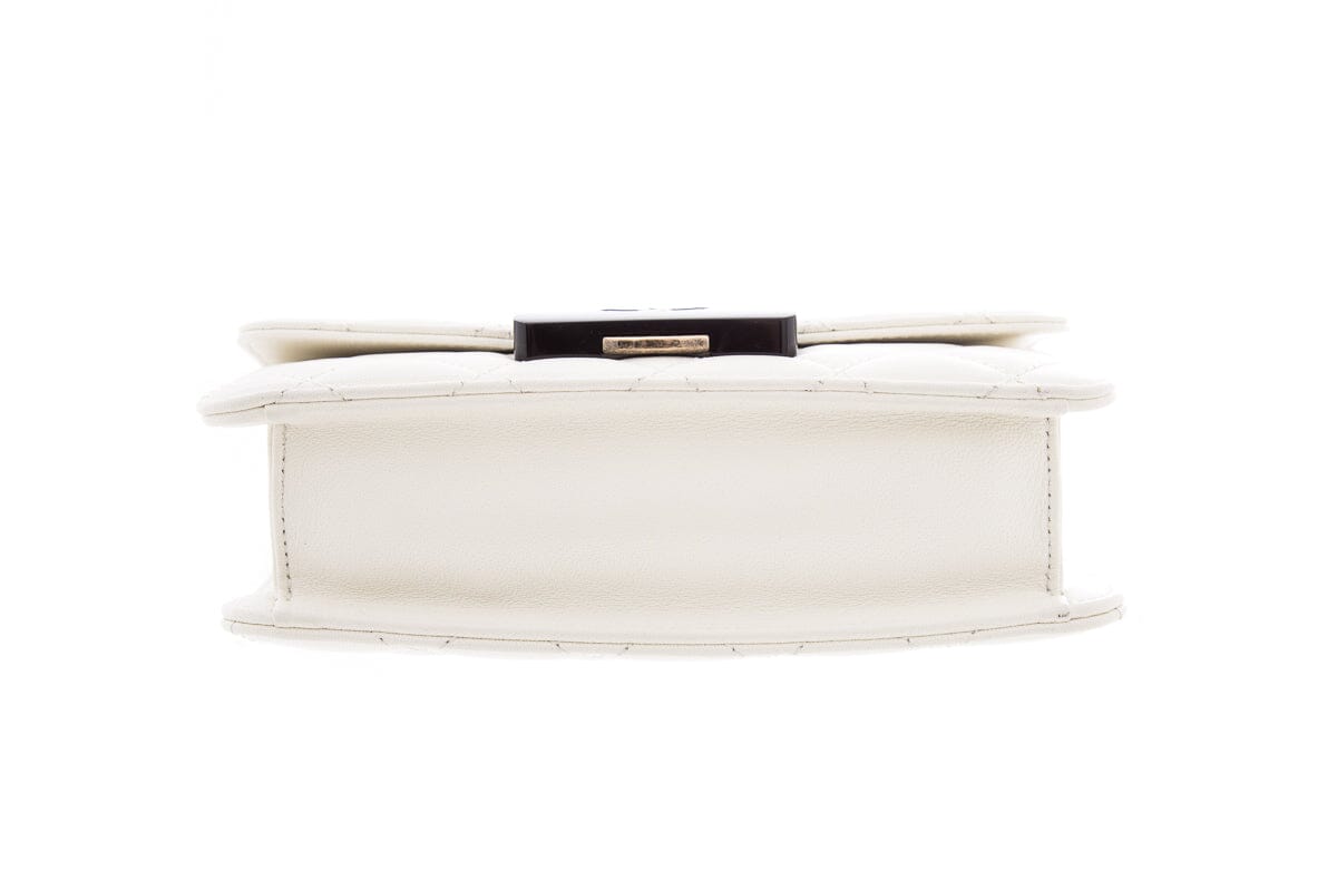 Chanel 2016 "Beauty Lock" Quilted Lambskin Handbag