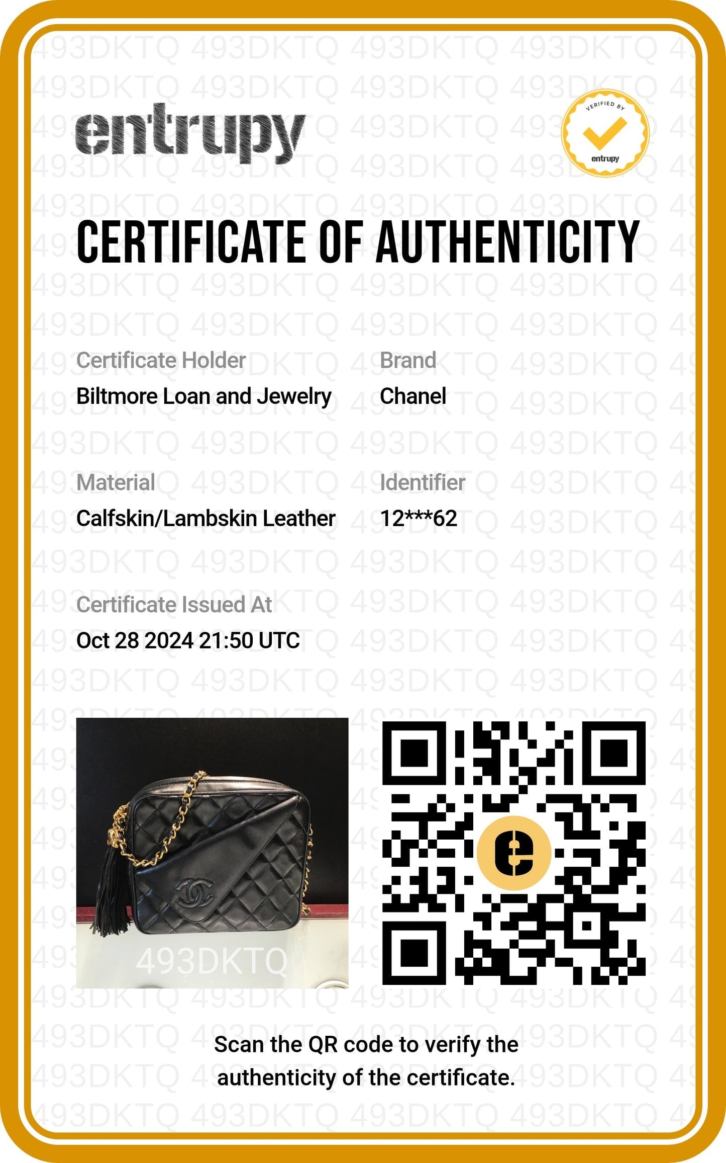 Chanel Vintage Black Quilted Lambskin CC Camera Bag