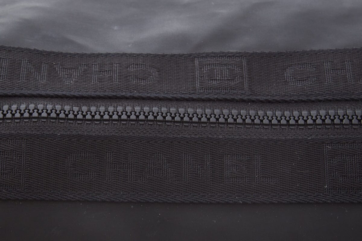 Chanel 2008/09 Black Sports CC Barrel Bag