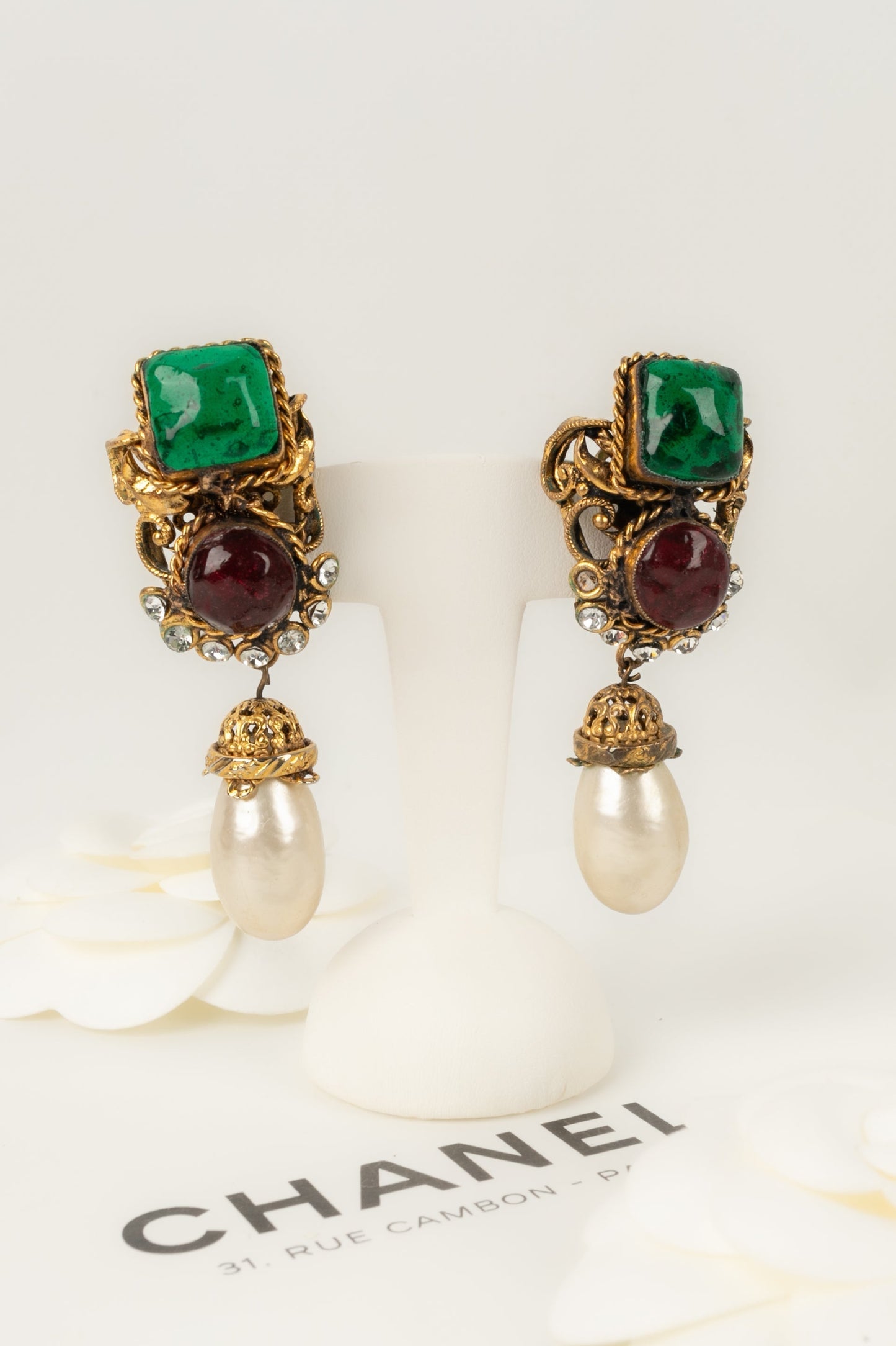 Boucles d'oreilles Chanel 1983