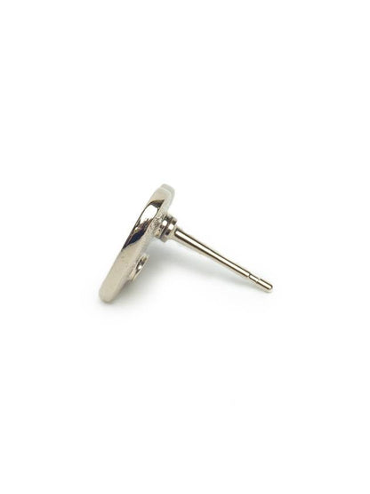 Chanel CC logo heart earrings full set