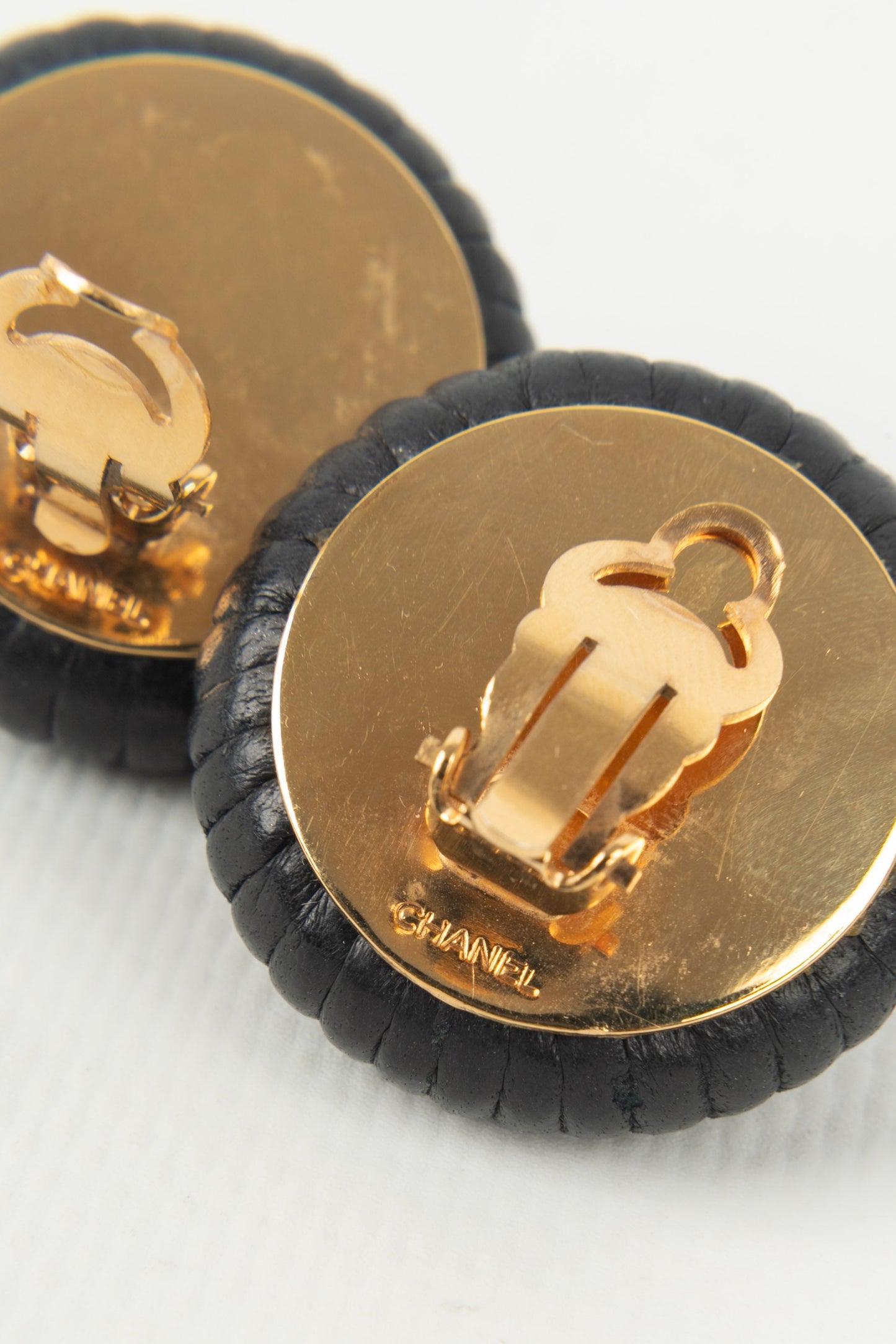 Boucles d'oreilles Chanel 1987/1988