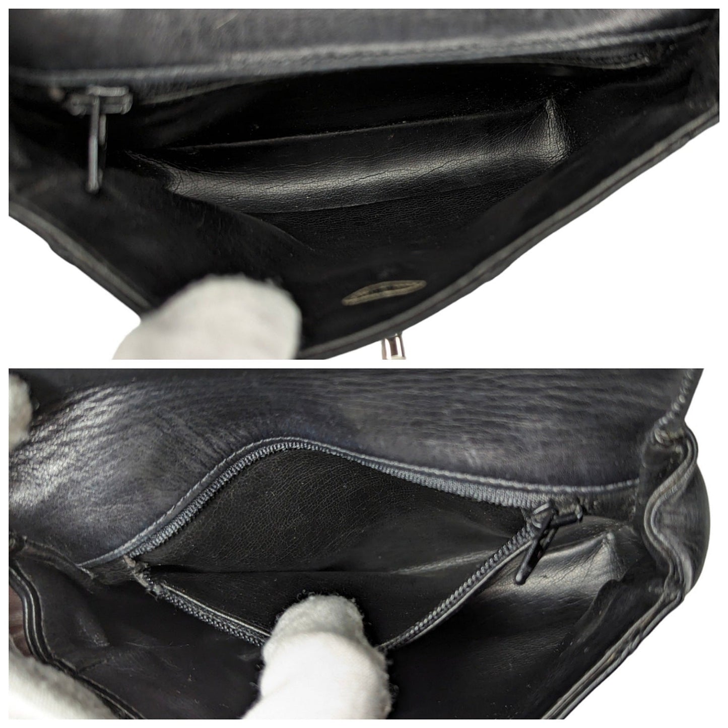 Chanel Vintage Lambskin Diamond Stitched Flap Waist Belt Bag