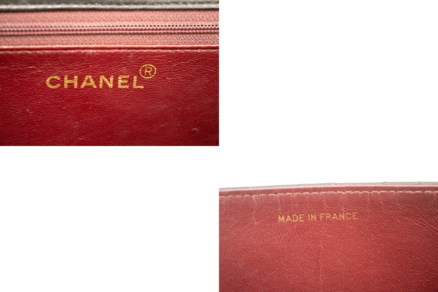 CHANEL Small Chain Shoulder Bag Clutch Black Quilted Flap Lambskin j85