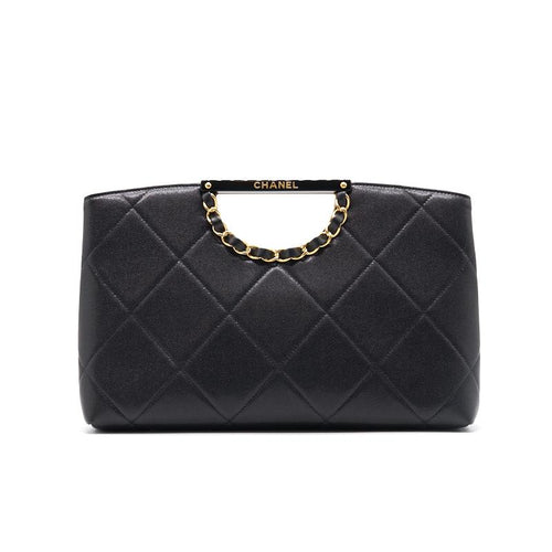 Chanel Clutch Black GHW