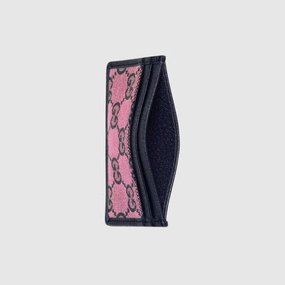 Gucci Canvas GG Multicolor Monogram Card Holder