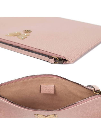 Gucci Butterfly Clutch Bag Pink