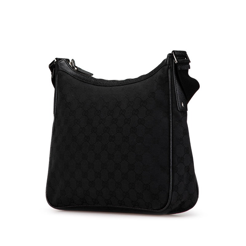 Gucci Canvas Leather Messenger Bag