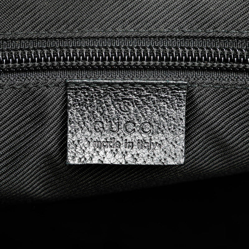 Gucci Canvas Leather Messenger Bag