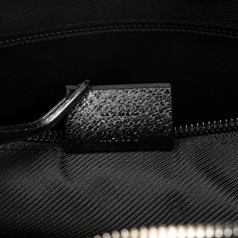Gucci Canvas Leather Messenger Bag