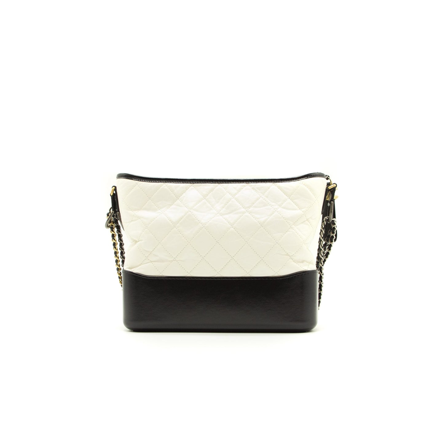 Chanel's Gabrielle Large Hobo Bag White/Black