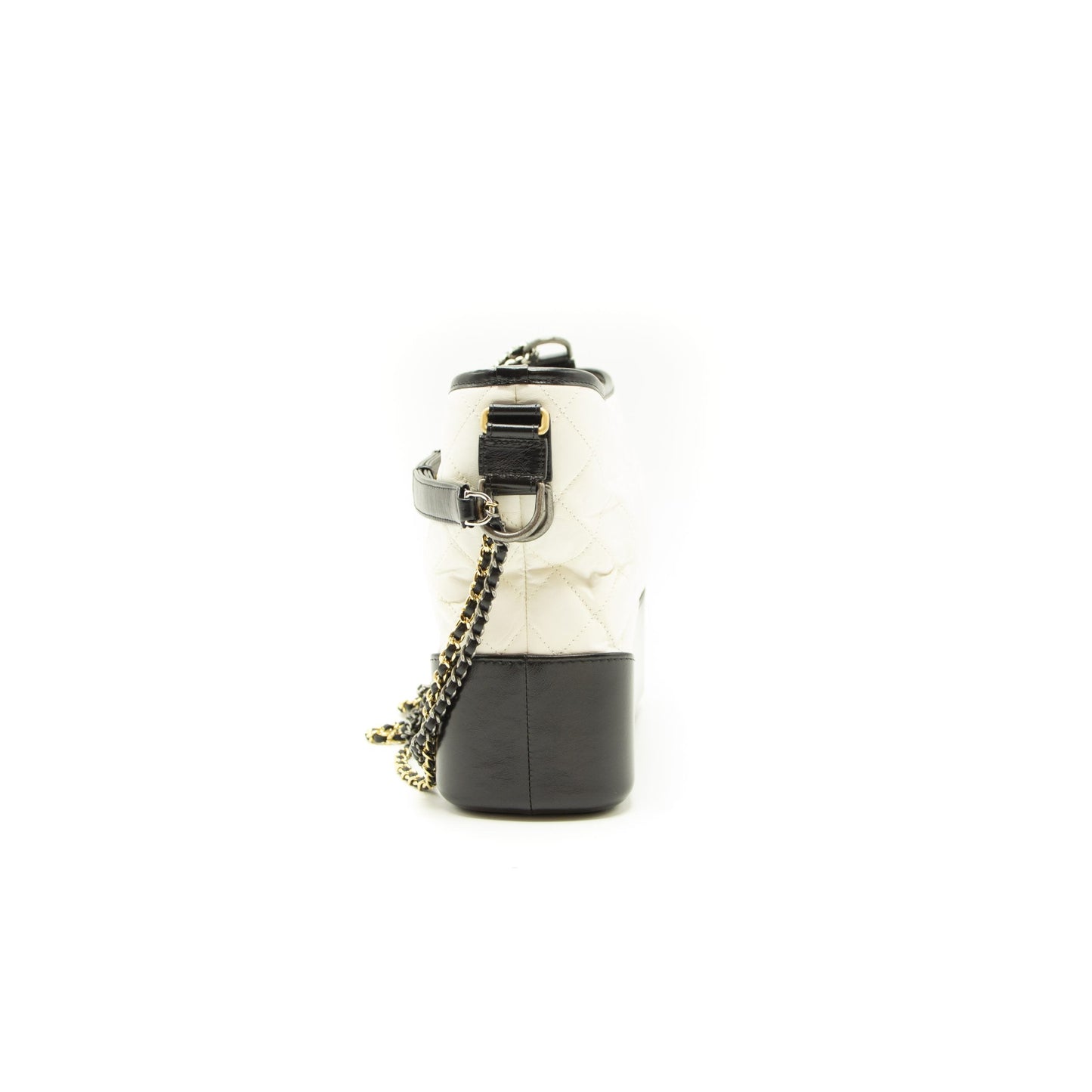 Chanel's Gabrielle Large Hobo Bag White/Black