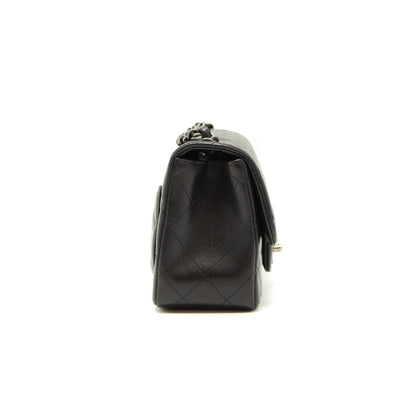 Chanel Quilted Lambskin Square Mini Black