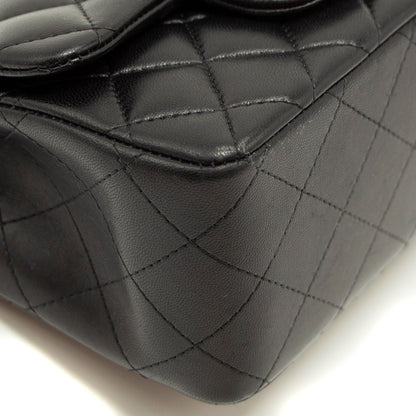 Chanel Quilted Lambskin Square Mini Black