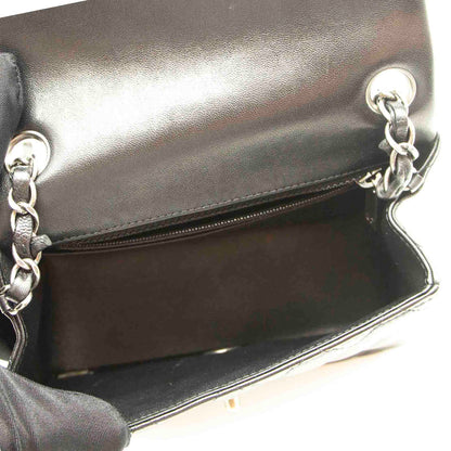 Chanel Quilted Lambskin Square Mini Black