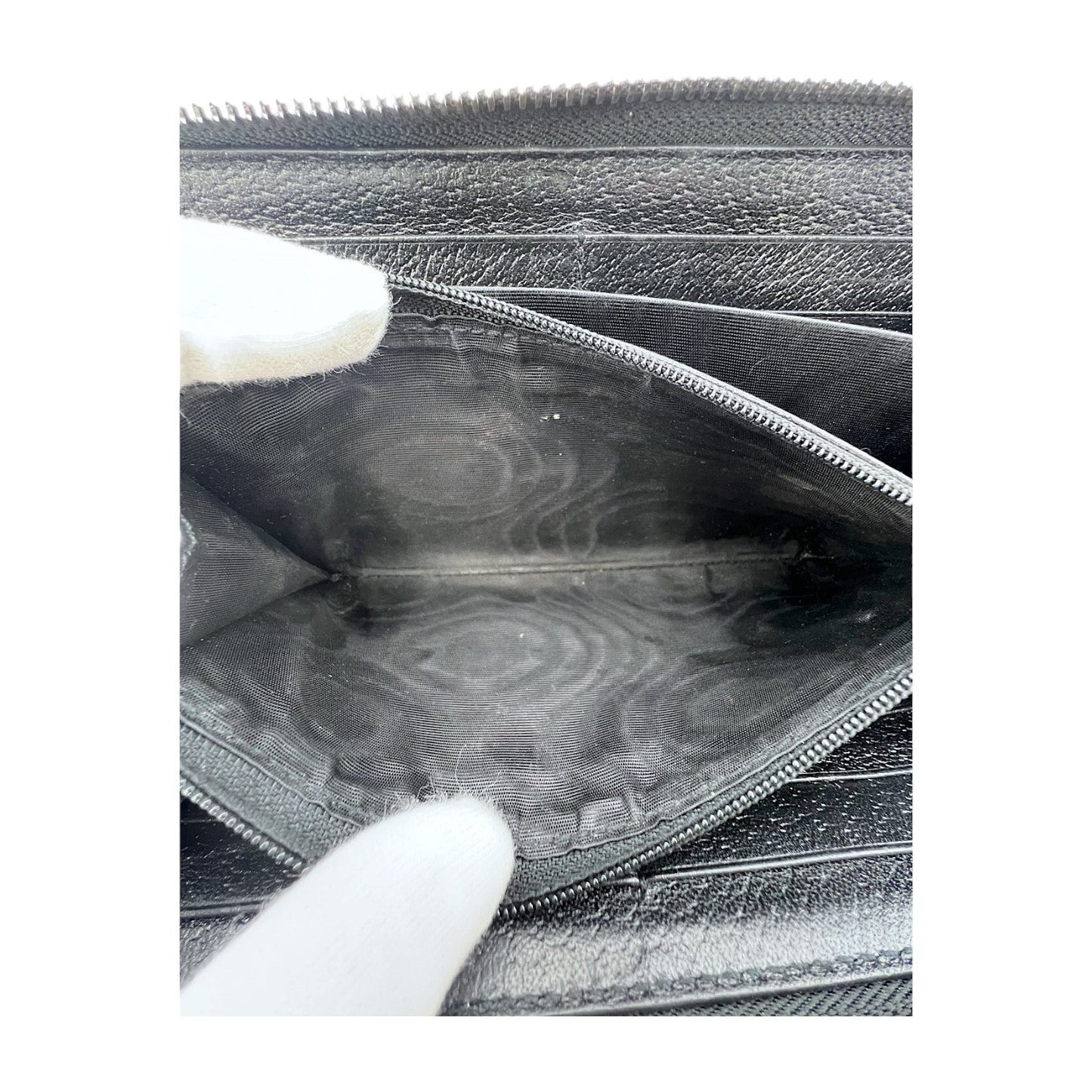 Gucci Black Off The Grid GG Zip Around Wallet