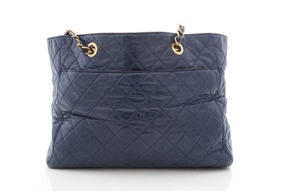 Chanel 2014/15 Navy Large Shopper Handbag