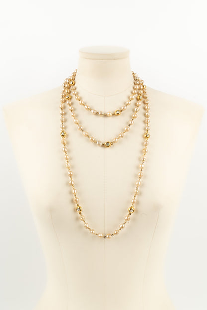 Collier de perles Chanel 1980s